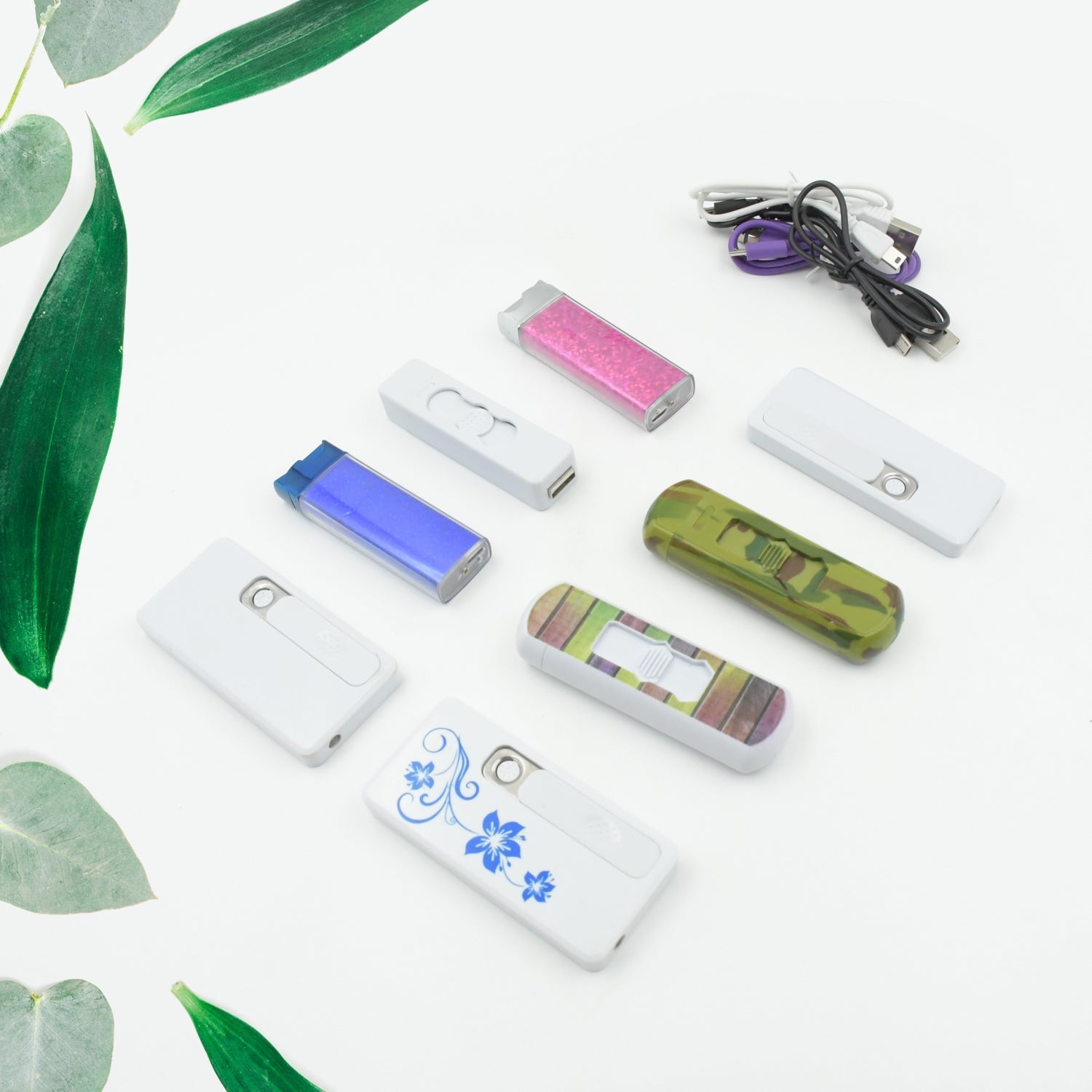 Stylish Electric USB Lighter for Men & Women (Rechargeable, Windproof) - infinityexculsivestore.com