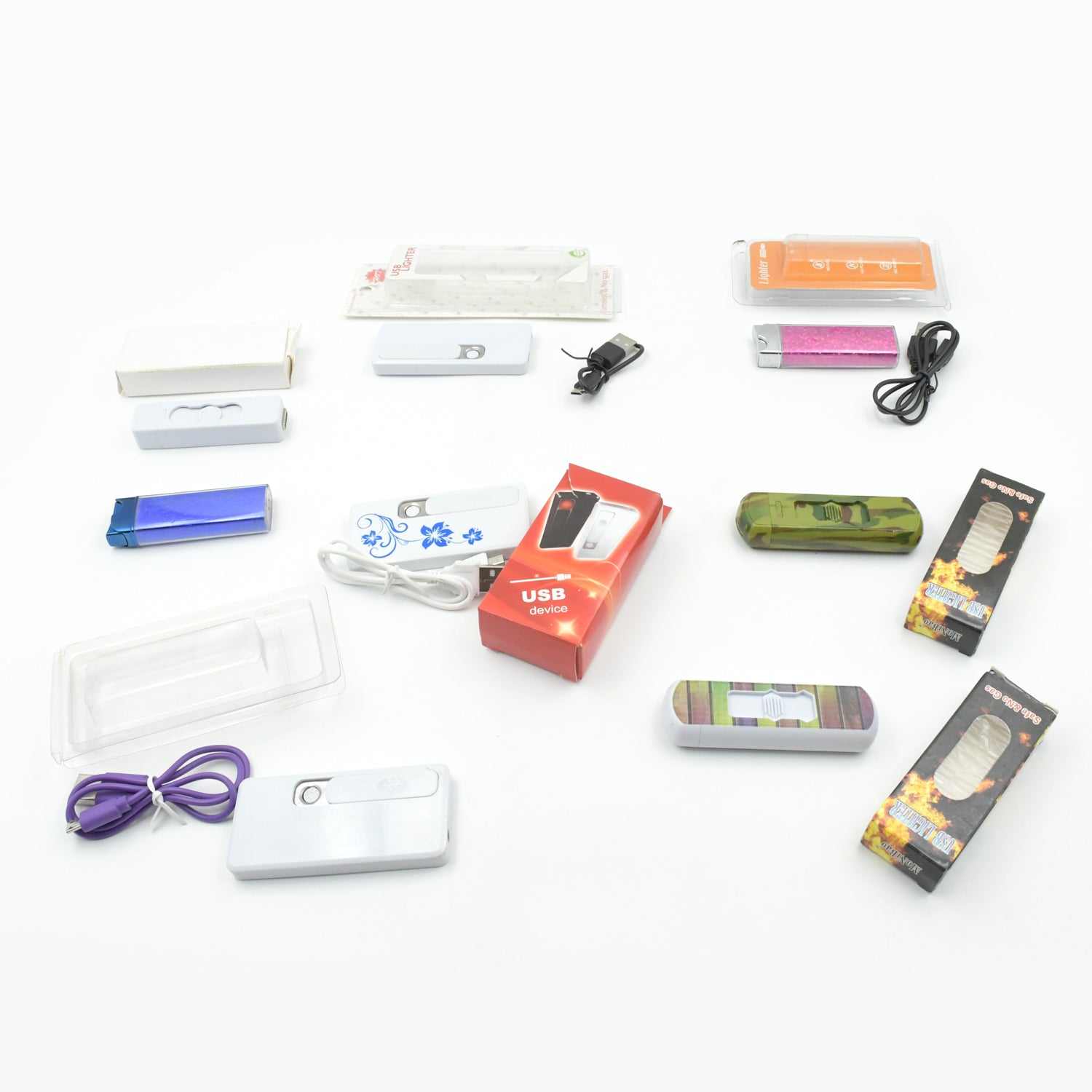 Stylish Electric USB Lighter for Men & Women (Rechargeable, Windproof) - infinityexculsivestore.com