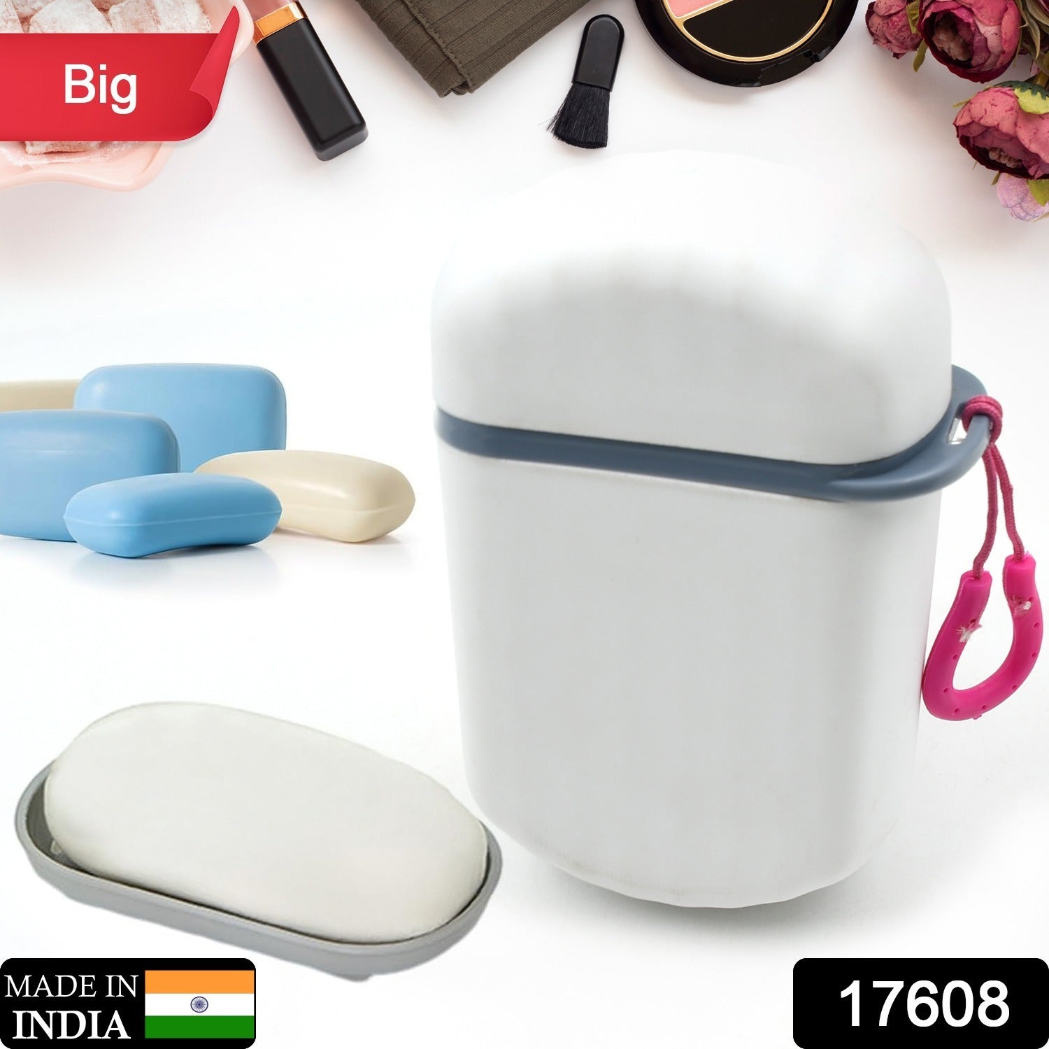 Stylish and Practical Soap Holder for Travel Soap Box With Secure Seal and Non Leak Design Stylish Soap Box for Home, Bathroom, Hiking, Travel, Camping Capsule Soap Box (1 Pc) - infinityexculsivestore.com