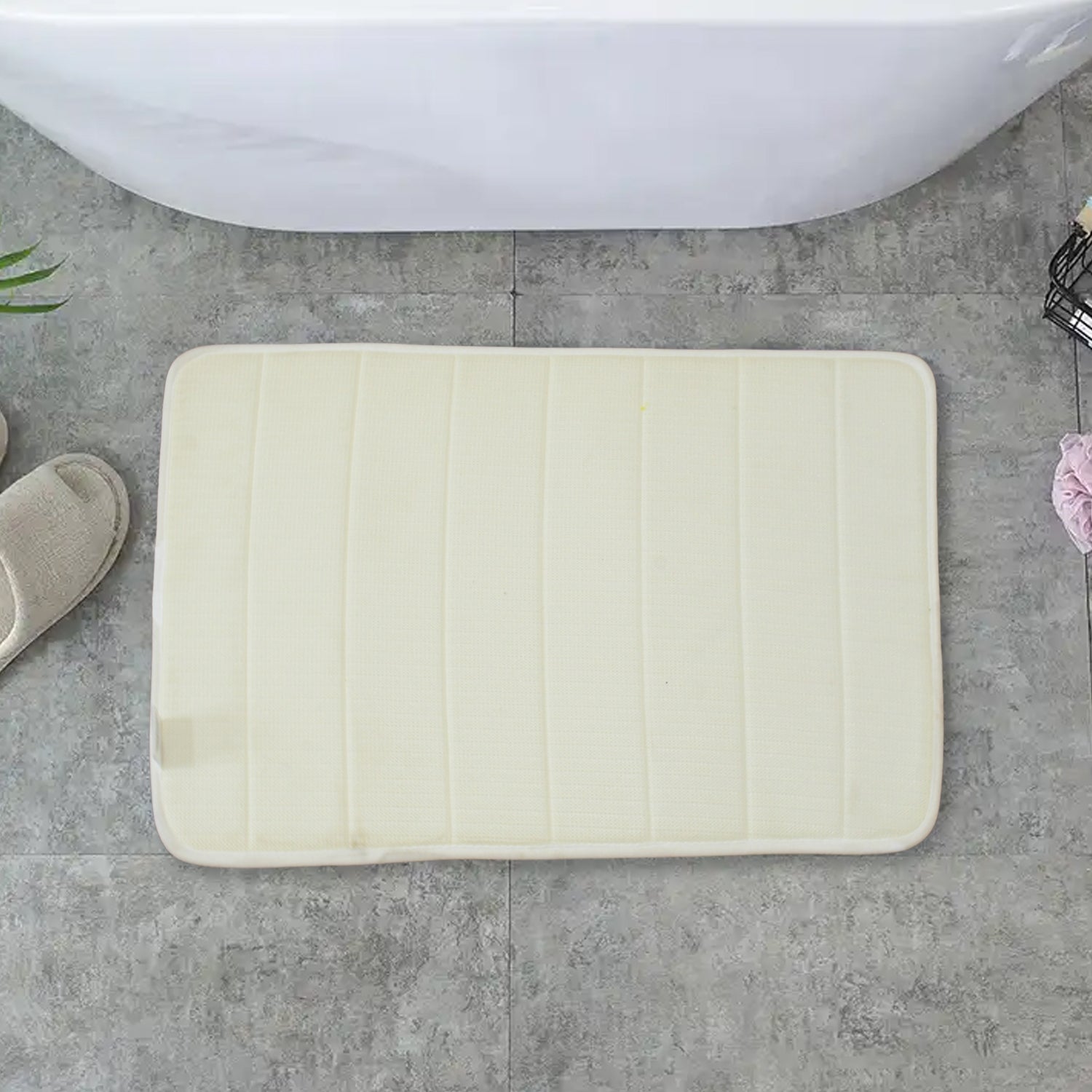 Super Absorbent Floor Mat Non - Slip Mat, Bath Mat, Instant Drying Mat, Bathroom Rug, Absorbent Bath Mat, Suitable for Bathroom, Kitchen, Door Mat - infinityexculsivestore.com