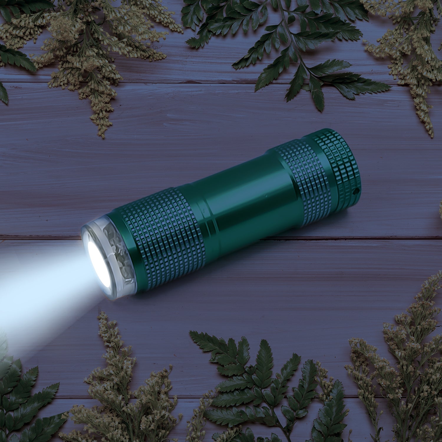 Super - Bright Mini 9 LED Bulb Pocket Torches - Small Torch Flashlight for Camping, Hiking, DIY, Travelling, Outdoors and More 3 Battery operated (Battery not included / 1 pc) - infinityexculsivestore.com