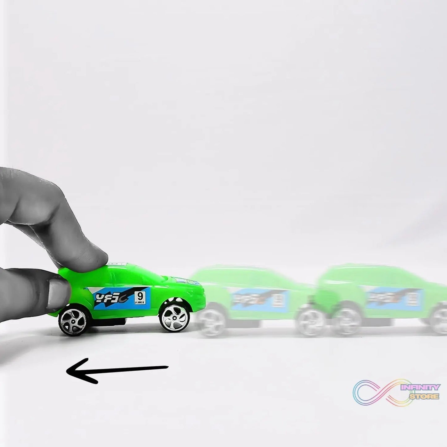 Super City Car Racer Toy For Boys and Girls Pull Push Vehicle Car (Set Of 12Pcs) (Multicolor) - infinityexculsivestore.com