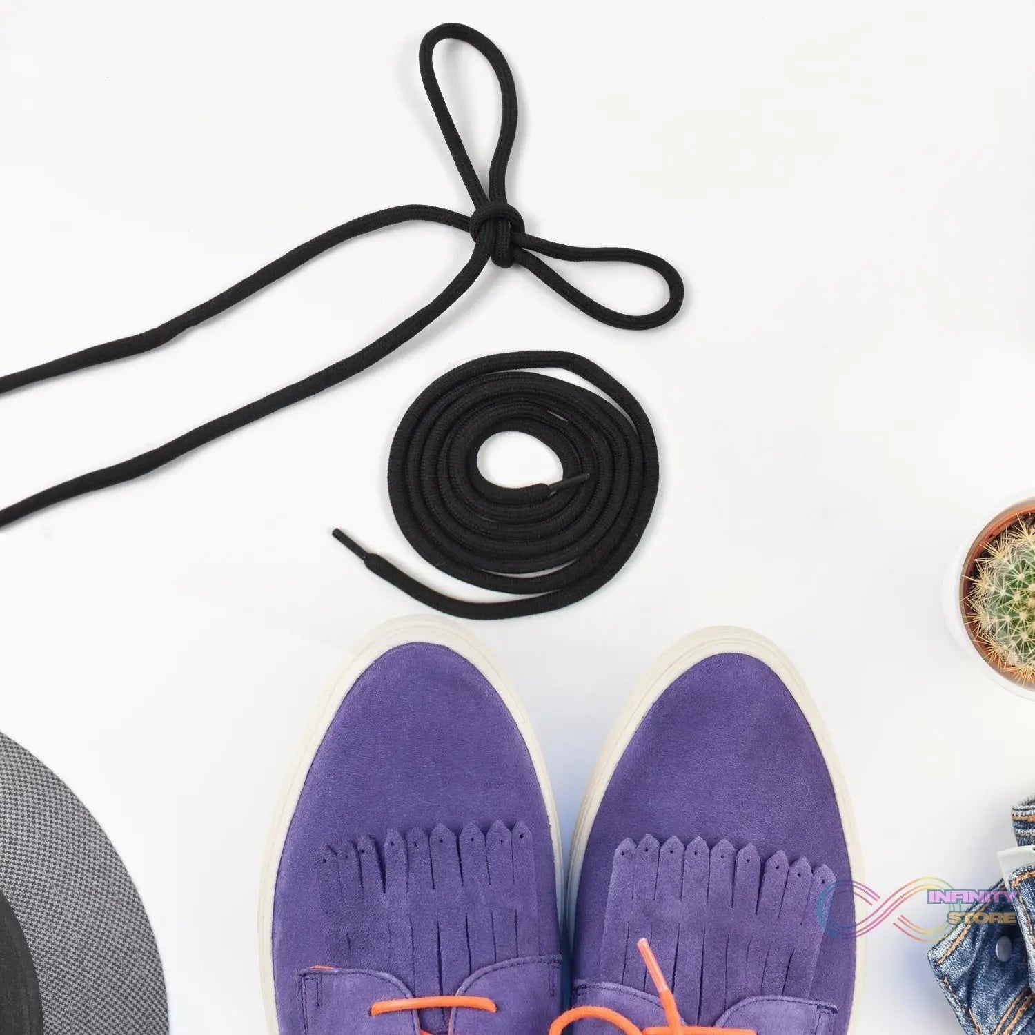 Super Quality Shoe laces Sports Shoe Lace (1 Pair / Mix Color) - infinityexculsivestore.com