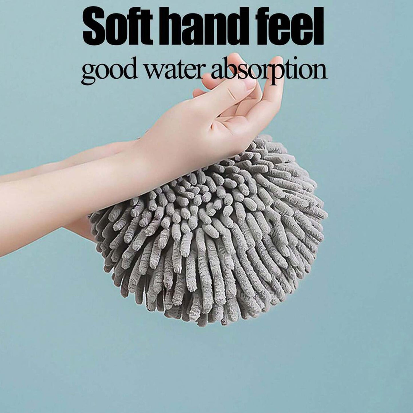 Super Soft Hanging Hand Towel (Microfiber): Ultra Absorbent, Kitchen & Bath - infinityexculsivestore.com