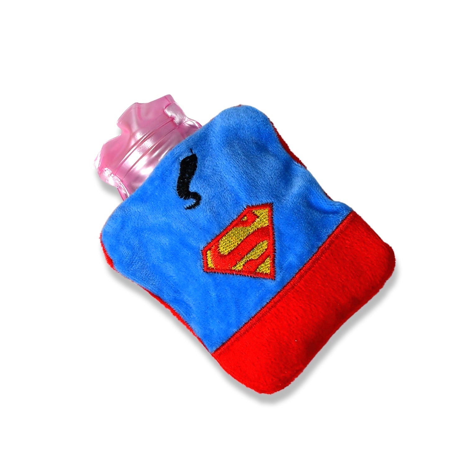 Superman Print Small Hot Water Bag with Cover for Pain Relief - infinityexculsivestore.com