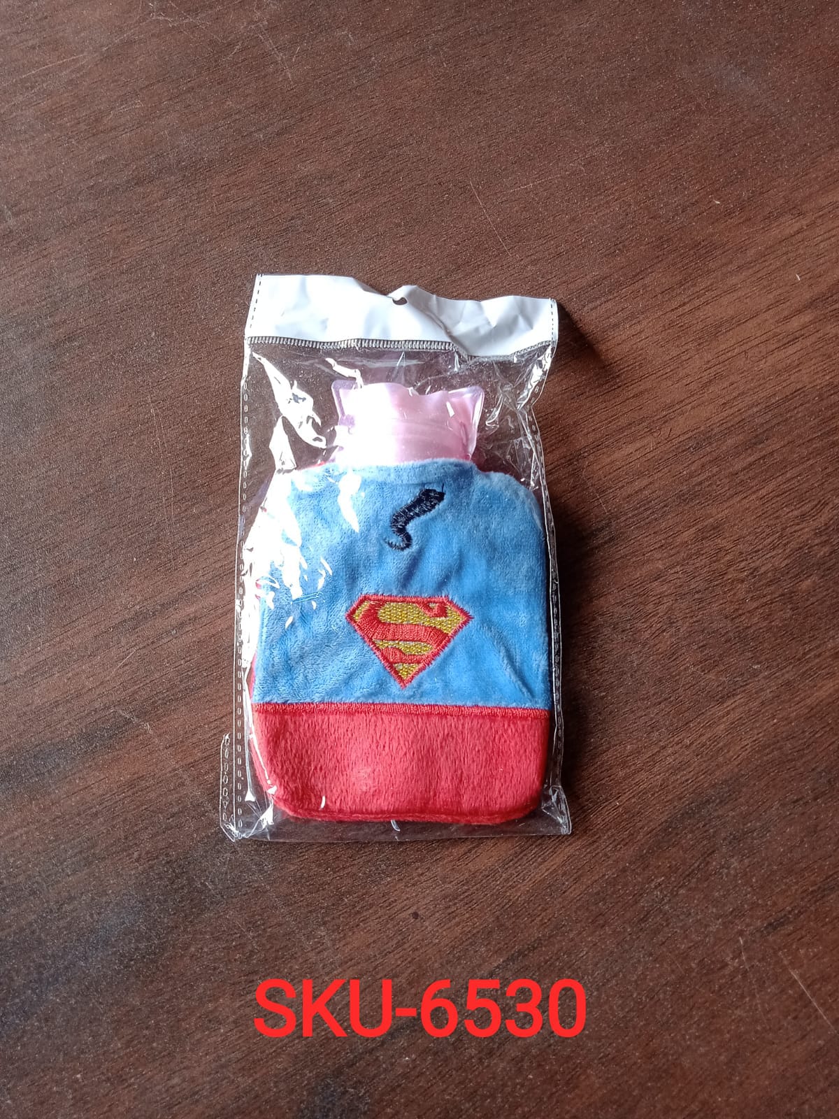 Superman Print Small Hot Water Bag with Cover for Pain Relief - infinityexculsivestore.com