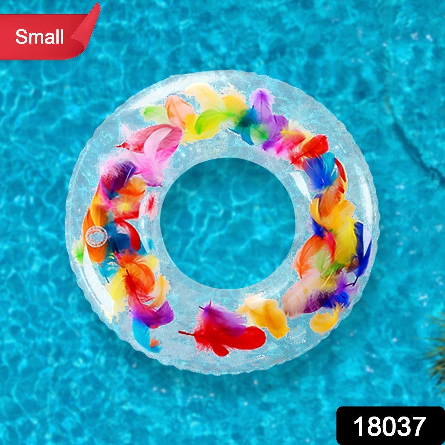 Swim Ring, For children, Conveniently Portable, Feathers, Swimming Ring, For Water Play, For Beaches, Swimming, Summer Vacation (1 Pc) - infinityexculsivestore.com