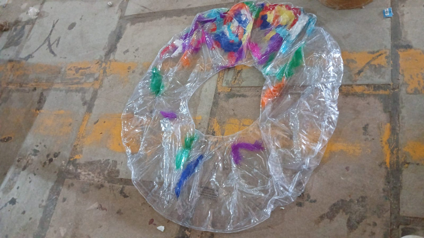 Swim Ring, For children, Conveniently Portable, Feathers, Swimming Ring, For Water Play, For Beaches, Swimming, Summer Vacation (1 Pc) - infinityexculsivestore.com