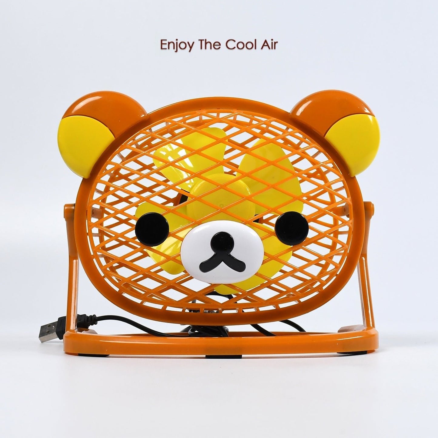 TEDDY BEAR PORTABLE FAN ADJUSTABLE USB FAN SUITABLE FOR HOME , OFFICE , CAR, & MULTI USE FAN - infinityexculsivestore.com