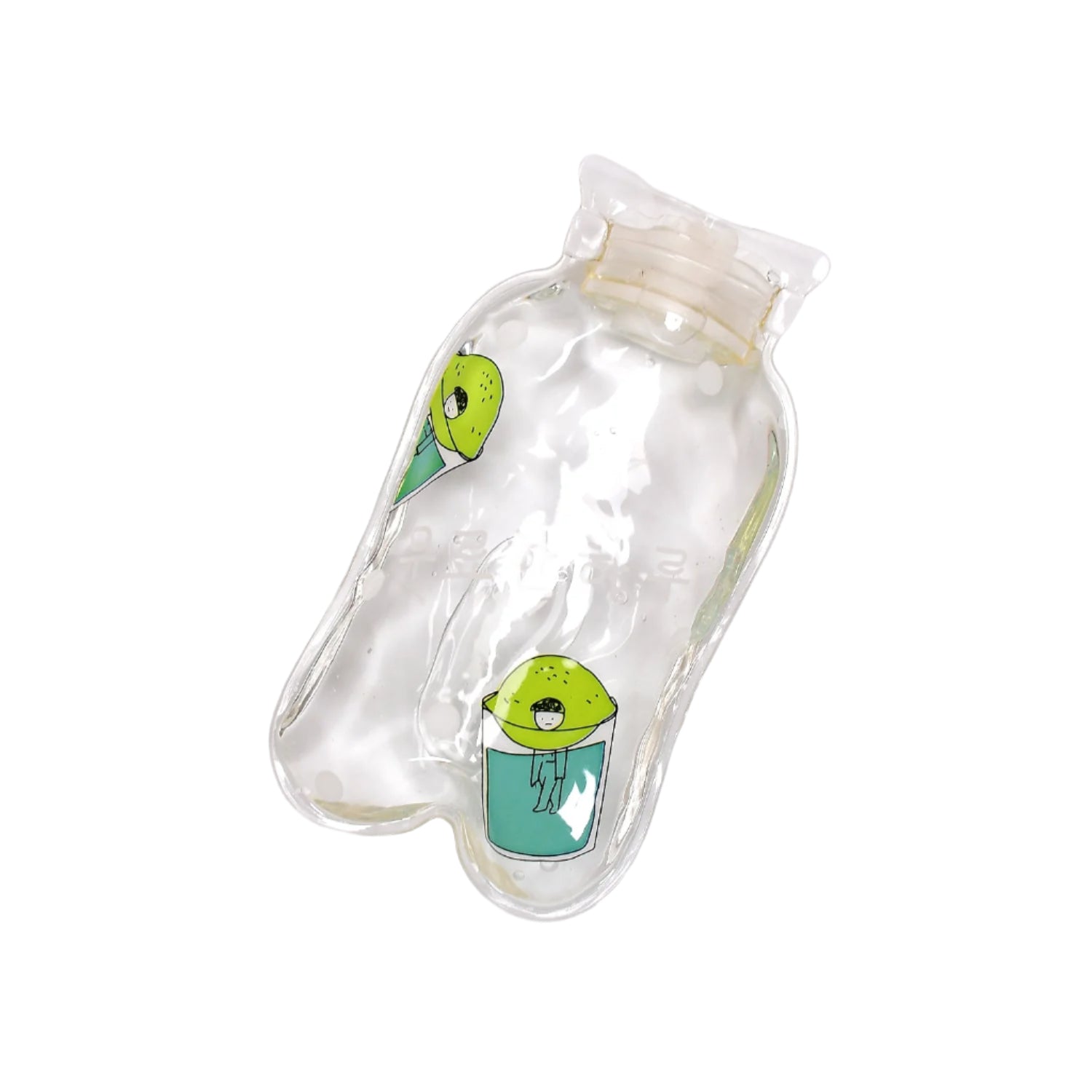 TRANSPARENT MULTI DESIGN SMALL HOT WATER BAG WITH COVER FOR PAIN RELIEF, NECK, SHOULDER PAIN AND HAND, FEET WARMER, MENSTRUAL CRAMPS. - infinityexculsivestore.com