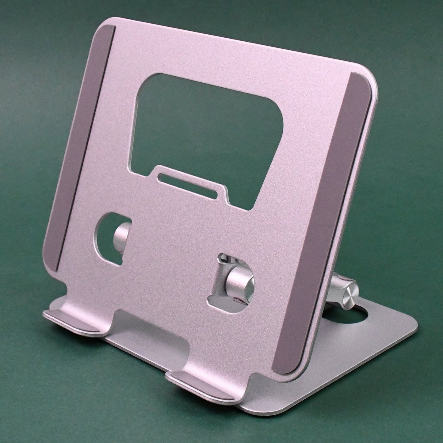 Tablet Stand Metal Alloy Adjustable Bracket, Suitable For tablet Computers for Desk Ergonomic Foldable Metal Tablet Holder/Tablets/Mobile Phones - infinityexculsivestore.com
