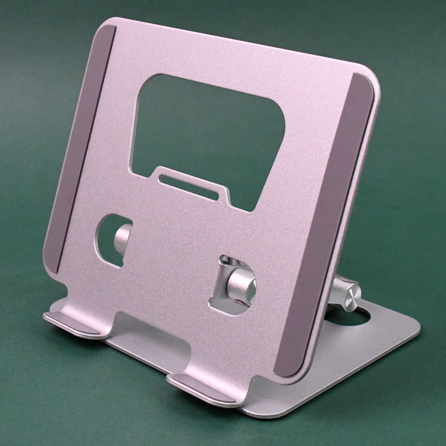 Tablet Stand Metal Alloy Adjustable Bracket, Suitable For tablet Computers for Desk Ergonomic Foldable Metal Tablet Holder/Tablets/Mobile Phones - infinityexculsivestore.com