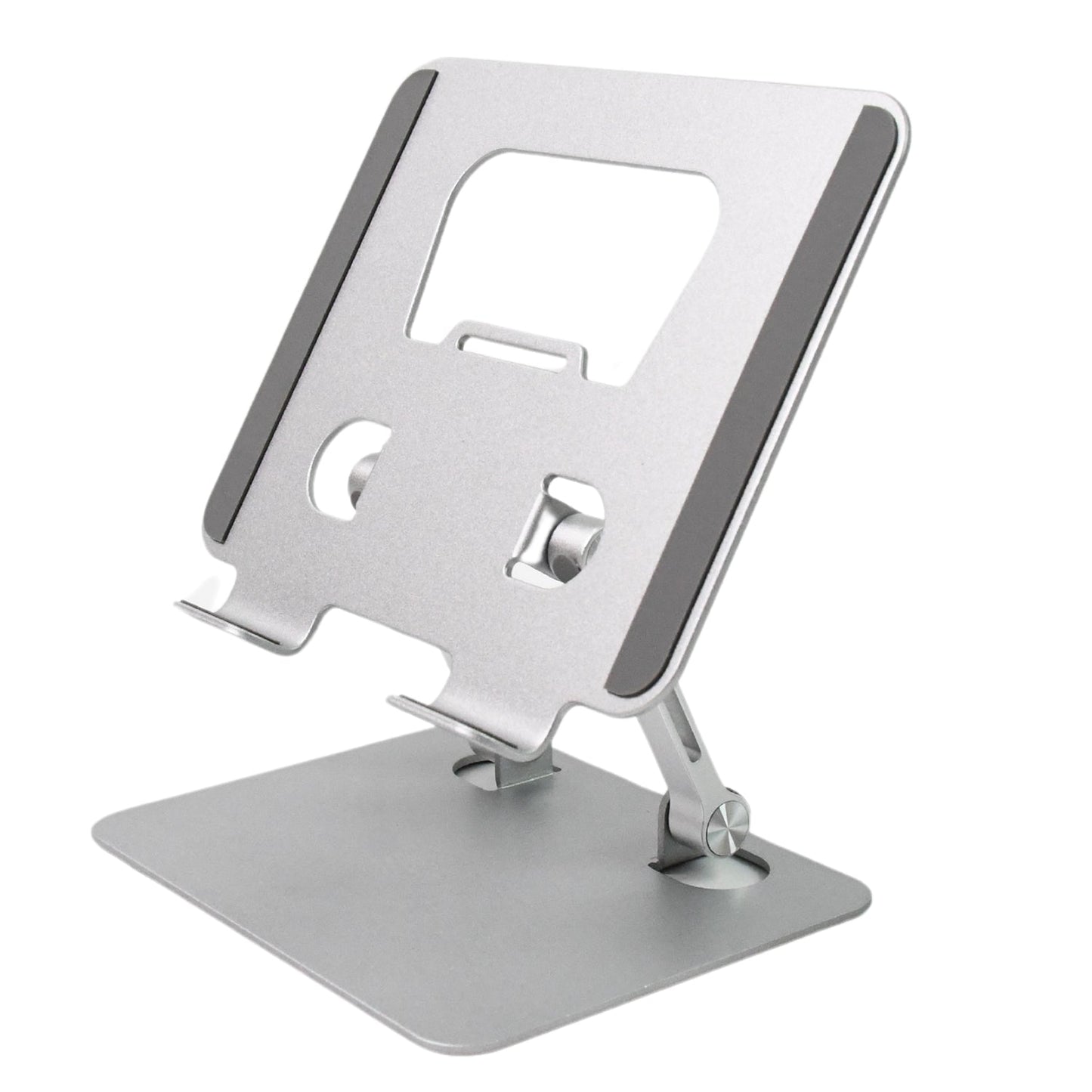 Tablet Stand Metal Alloy Adjustable Bracket, Suitable For tablet Computers for Desk Ergonomic Foldable Metal Tablet Holder/Tablets/Mobile Phones - infinityexculsivestore.com