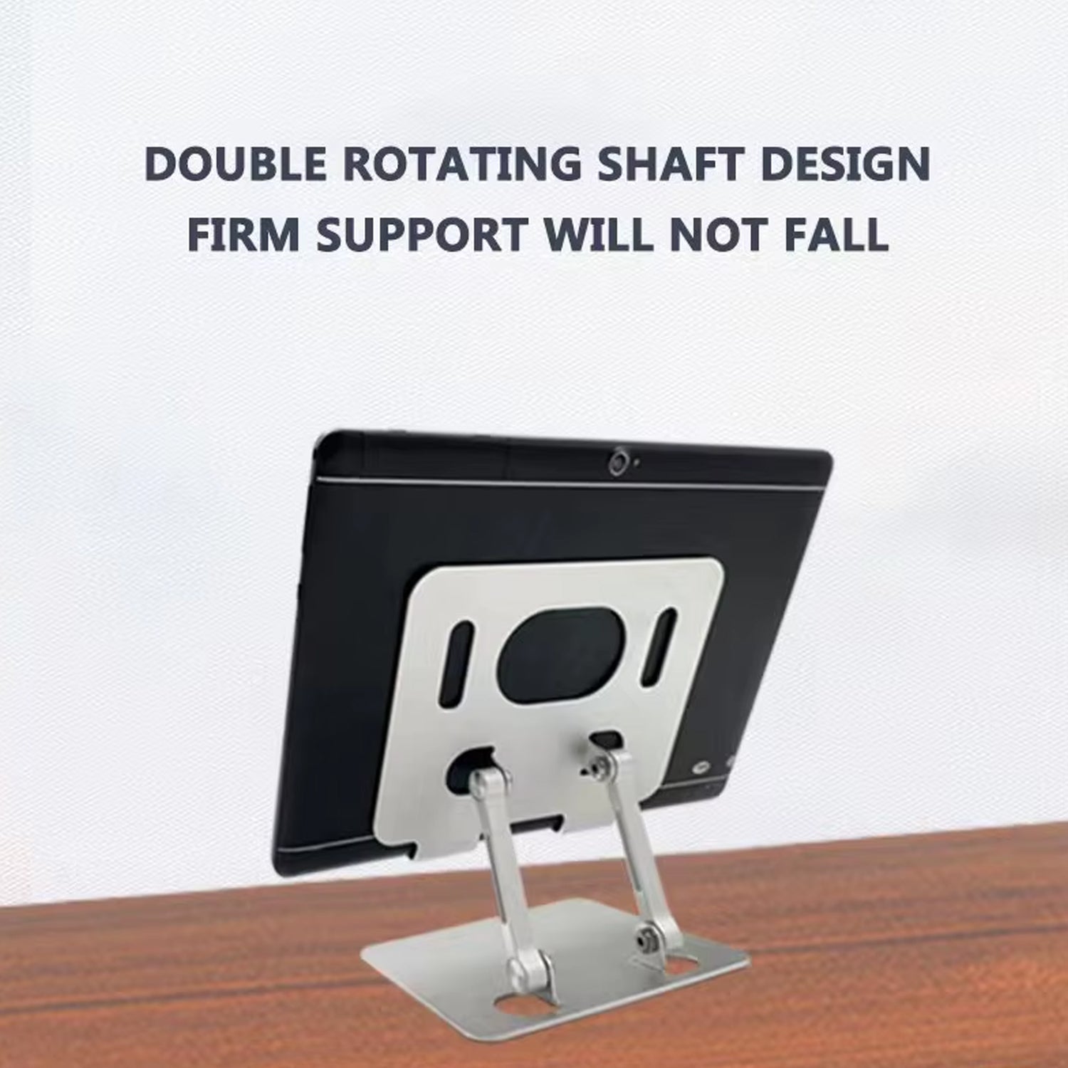 Tablet Stand Metal Alloy Adjustable Bracket, Suitable For tablet Computers for Desk Ergonomic Foldable Metal Tablet Holder/Tablets/Mobile Phones - infinityexculsivestore.com