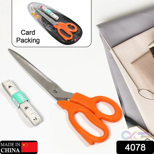 Tailor Scissors And Measuring Tape High Quality Scissor With Flexible Measuring Tape For Tailor & Home Use Scissor - infinityexculsivestore.com