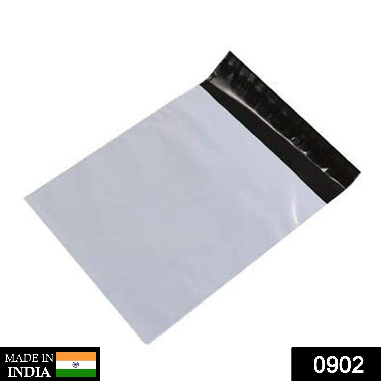 Tamper Proof Courier Bags(09X12 PLAIN 180 POD M1) - 100 pcs - infinityexculsivestore.com