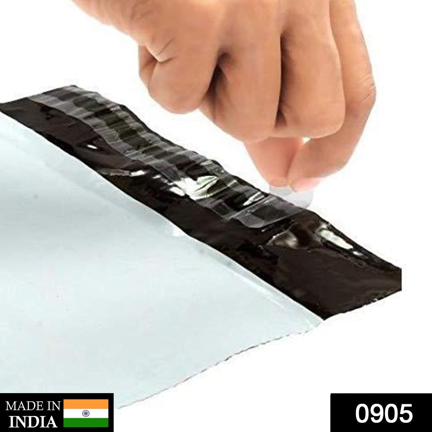 Tamper Proof Courier Bags(12X14 PLAIN 180 POD M1) - 100 pcs - infinityexculsivestore.com