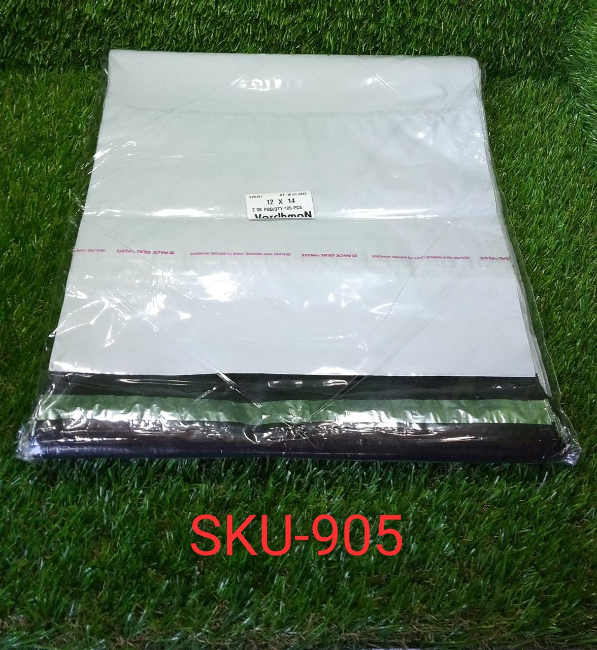 Tamper Proof Courier Bags(12X14 PLAIN 180 POD M1) - 100 pcs - infinityexculsivestore.com