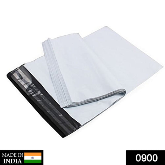 Tamper Proof Courier Bags(6.5X08 PLAIN 180 POD M1) - 100 pcs - infinityexculsivestore.com