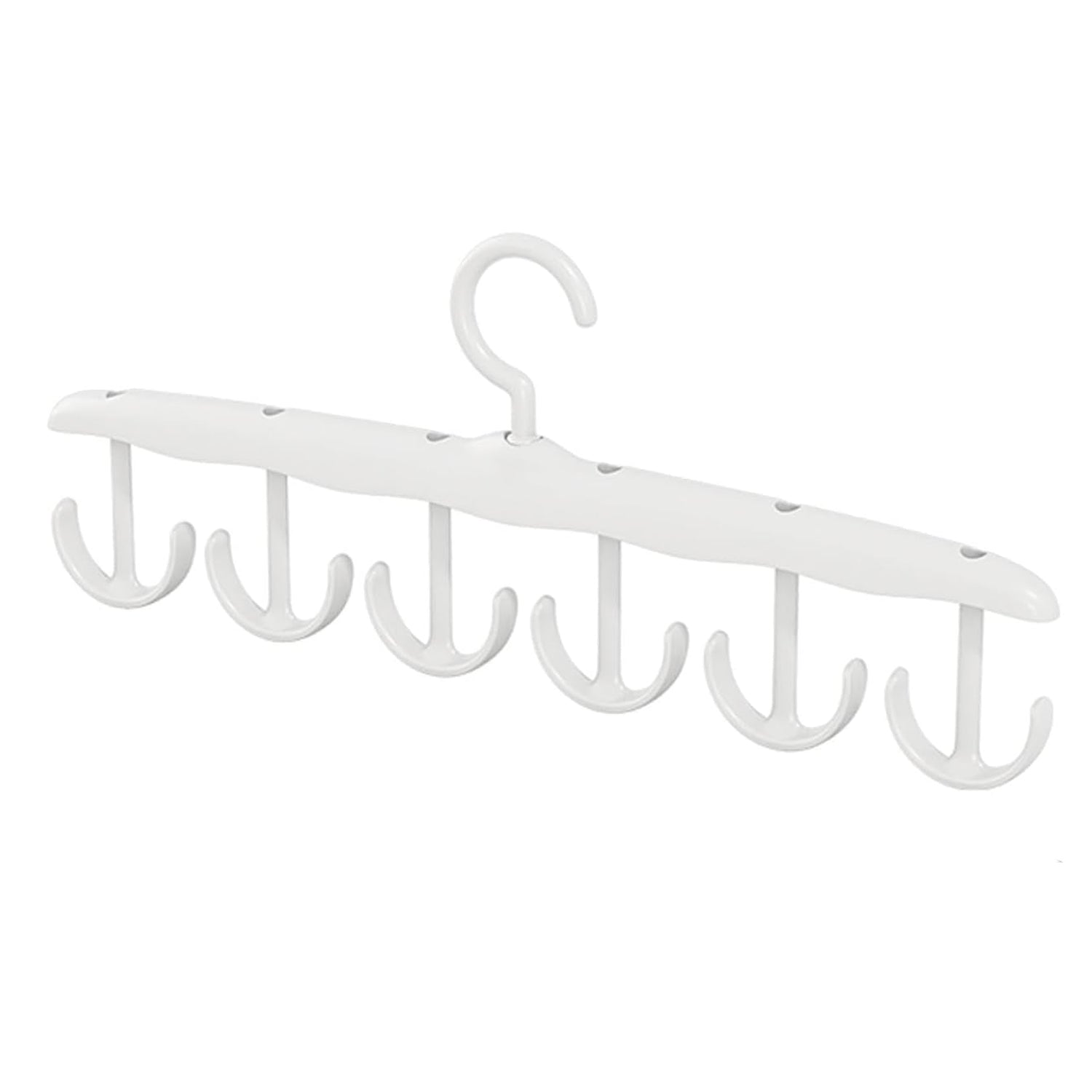 Tank Top Hanger, 12 - Hook Space Saving Hanger, Capacity Rotatable Wood Space Saving Hanger Closet Organizers and Storage for Dorm & Apartment for Tank Top - infinityexculsivestore.com