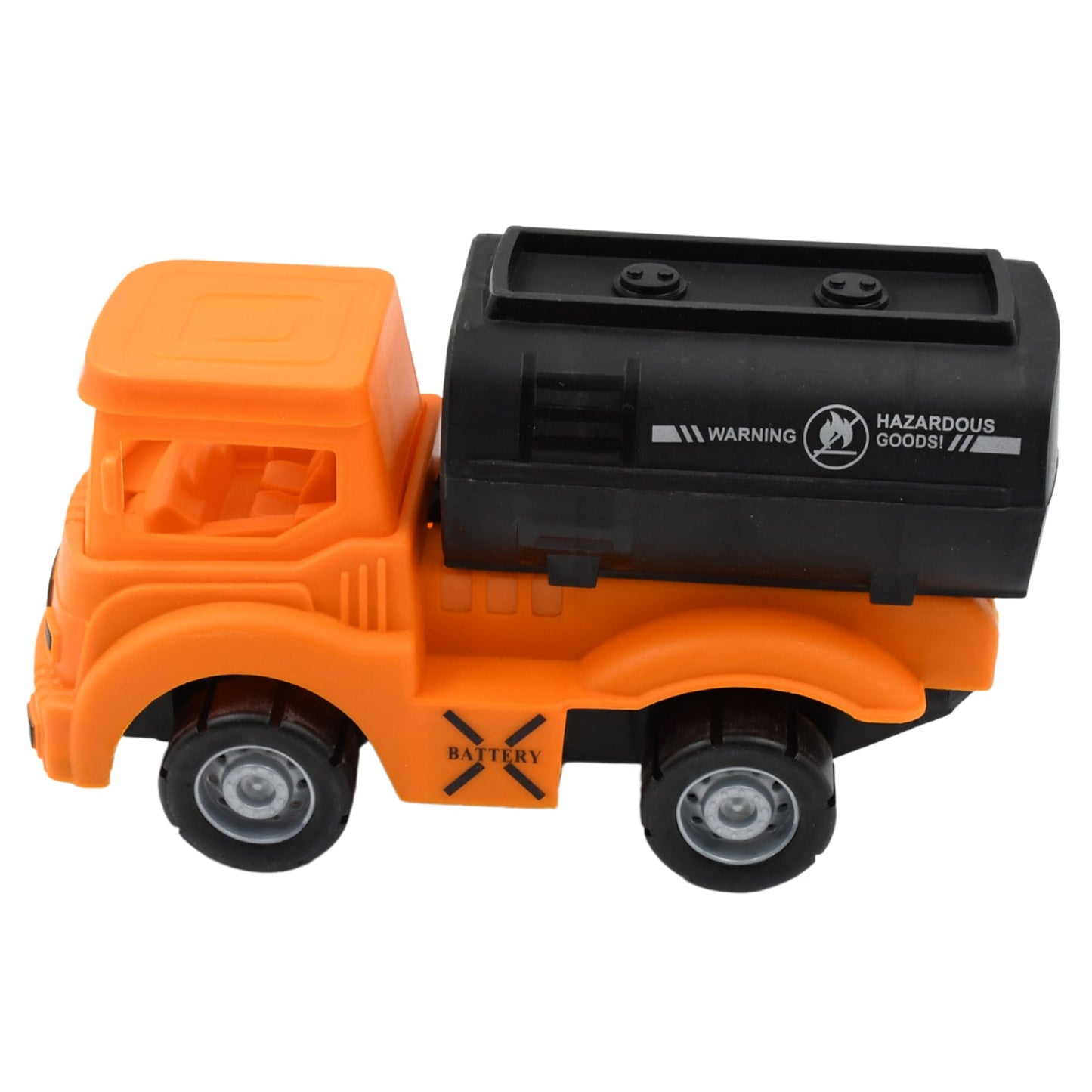 Tanker Truck Toys for Kids, friction power Vehicles Toy Truck, Plastic Truck, Friction Power Toy Trucks For Boys Girls, & Kids (1 Pc / Mix Color) - infinityexculsivestore.com