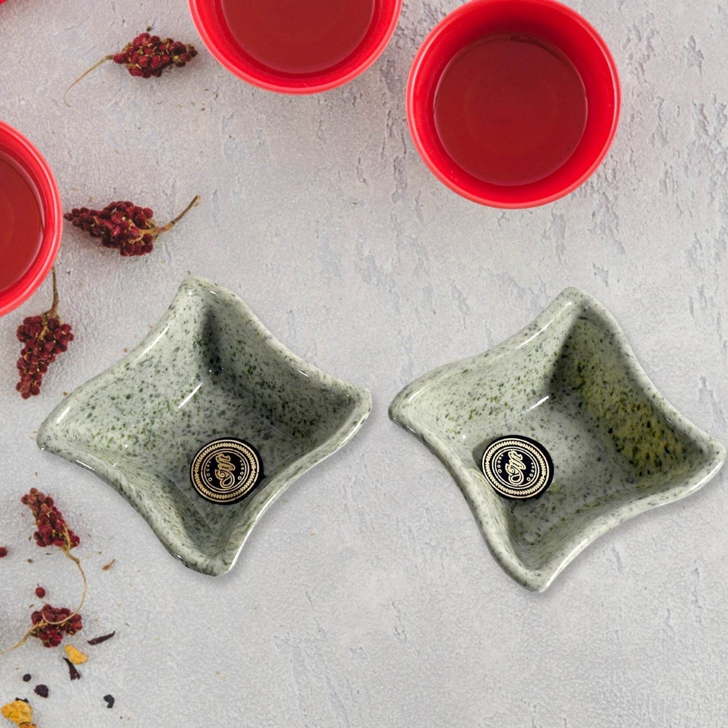 Ceramic Tea / cups / Mug Set Including Snacks / Serving Bowl Milk Cup, Coffee Cup, Tea Cup, Breakfast Cup, Drinking Mug or Outdoor for Household, Gift for Birthday, Wedding Party (4 Pcs set) - infinityexculsivestore.com
