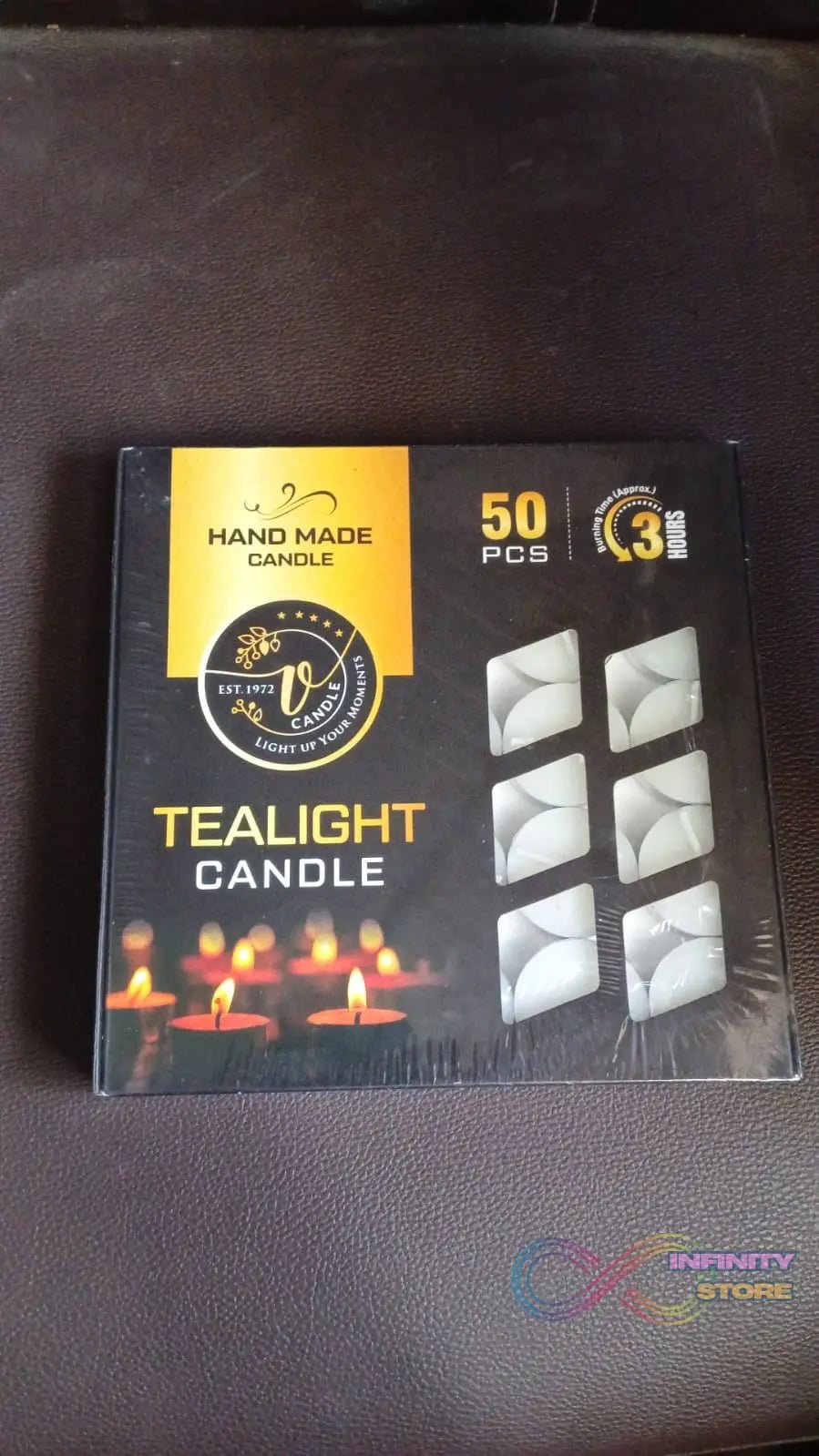 Tealight Candles Set, Smokeless Candles (50 Pcs set) - infinityexculsivestore.com