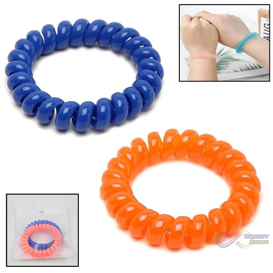 Telephone Wire Hair bands Pack of 2 Pc / Multicolour) - infinityexculsivestore.com