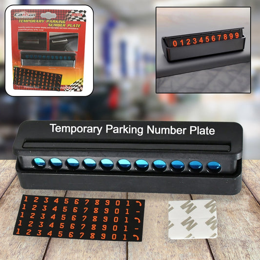 Temporary Car Parking Mobile Number Display with Magnetic Numbers Stickers,Car Parking Magnetic Mobile/Telephone Number Plate (1Pc)Β Β  - infinityexculsivestore.com
