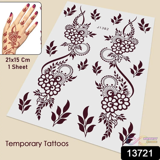 Temporary Tattoos Tattoo Sticker Skin Tattoo Stickers (1 Sheet) - infinityexculsivestore.com
