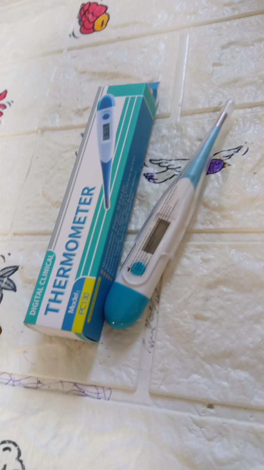 Thermometer for Adults, Child With LCD Backlight Display & Thermometer Cover Thermometer for Fever - infinityexculsivestore.com