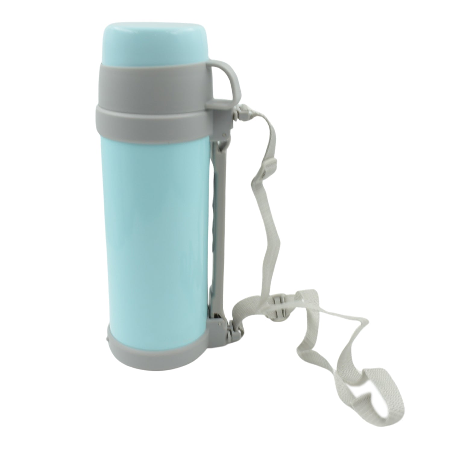 Stainless Steel Insulation Thermos, Double - Wall Vacuum Insulated Water Bottle For Travel, Outdoor Fitness Portable Travel Pot, Camping Coffee, Portable Car, Travel Keep Hot & Cold Large Capacity (1200 ML) - infinityexculsivestore.com