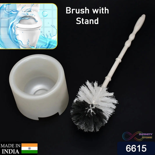 Toilet Cleaning Brush with Potted Holder - infinityexculsivestore.com