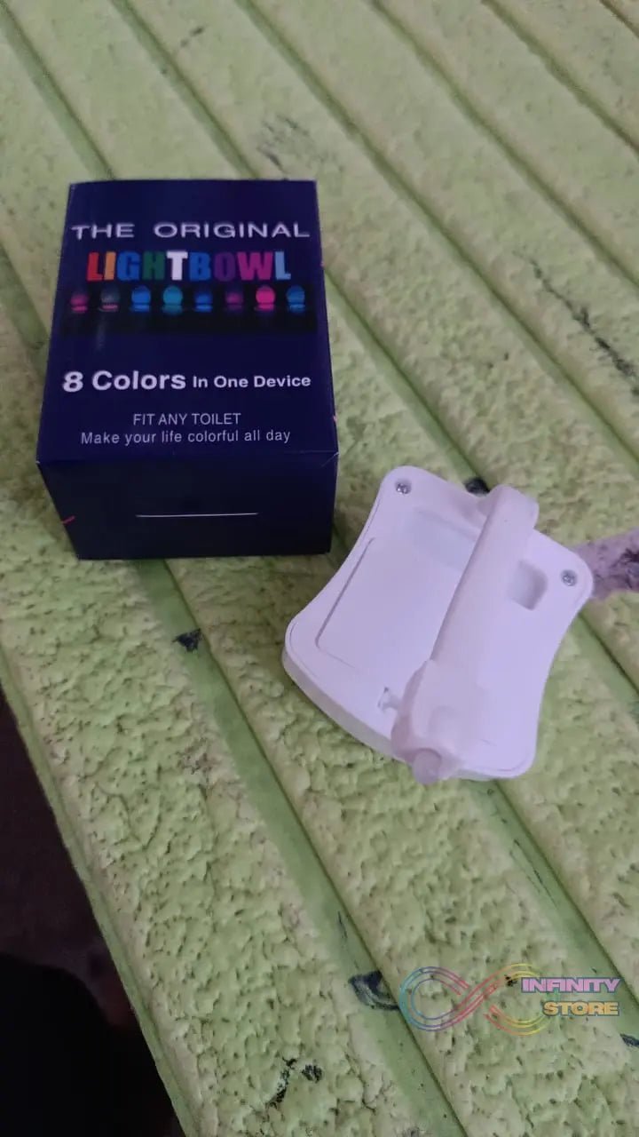 Toilet Light, LED Toilet Bowl Light Toilet Cover Lamp (1 Pc / Battery Not Included) - infinityexculsivestore.com