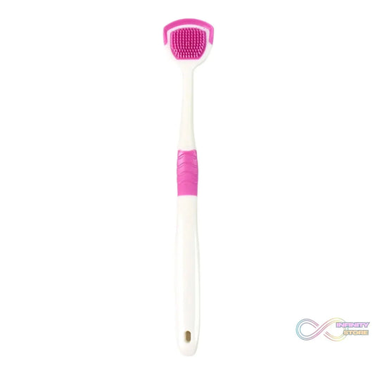 Tongue Cleaner Brush, Silicone Tongue Scraper (1 Pc) - infinityexculsivestore.com