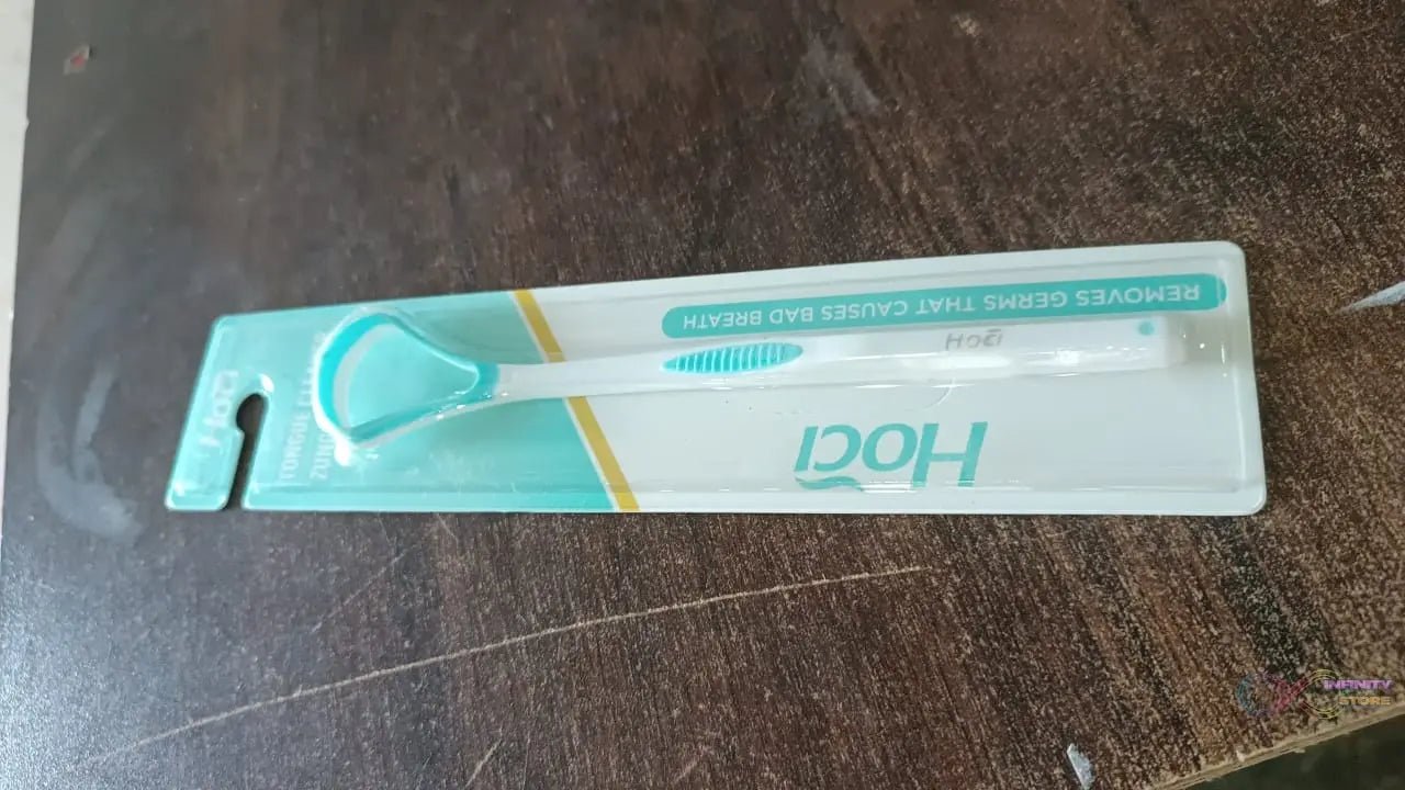 Tongue Cleaner Oral Tongue Cleaner Brush Scraper (1 Pc) - infinityexculsivestore.com
