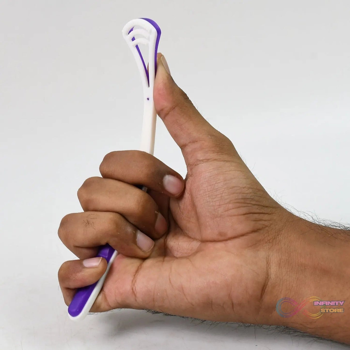 Tongue Cleaner and Scraper (1 Pc / Mix Color) - infinityexculsivestore.com