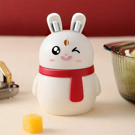 Rabbit Shape Toothpick Dispenser Pressing Small Size Accessory Durable Red | Home & Garden | Kitchen, Dining & Bar | Kitchen Storage & Organization | Racks & Holders Dining Room Table Decoration (1 Pc ) - infinityexculsivestore.com