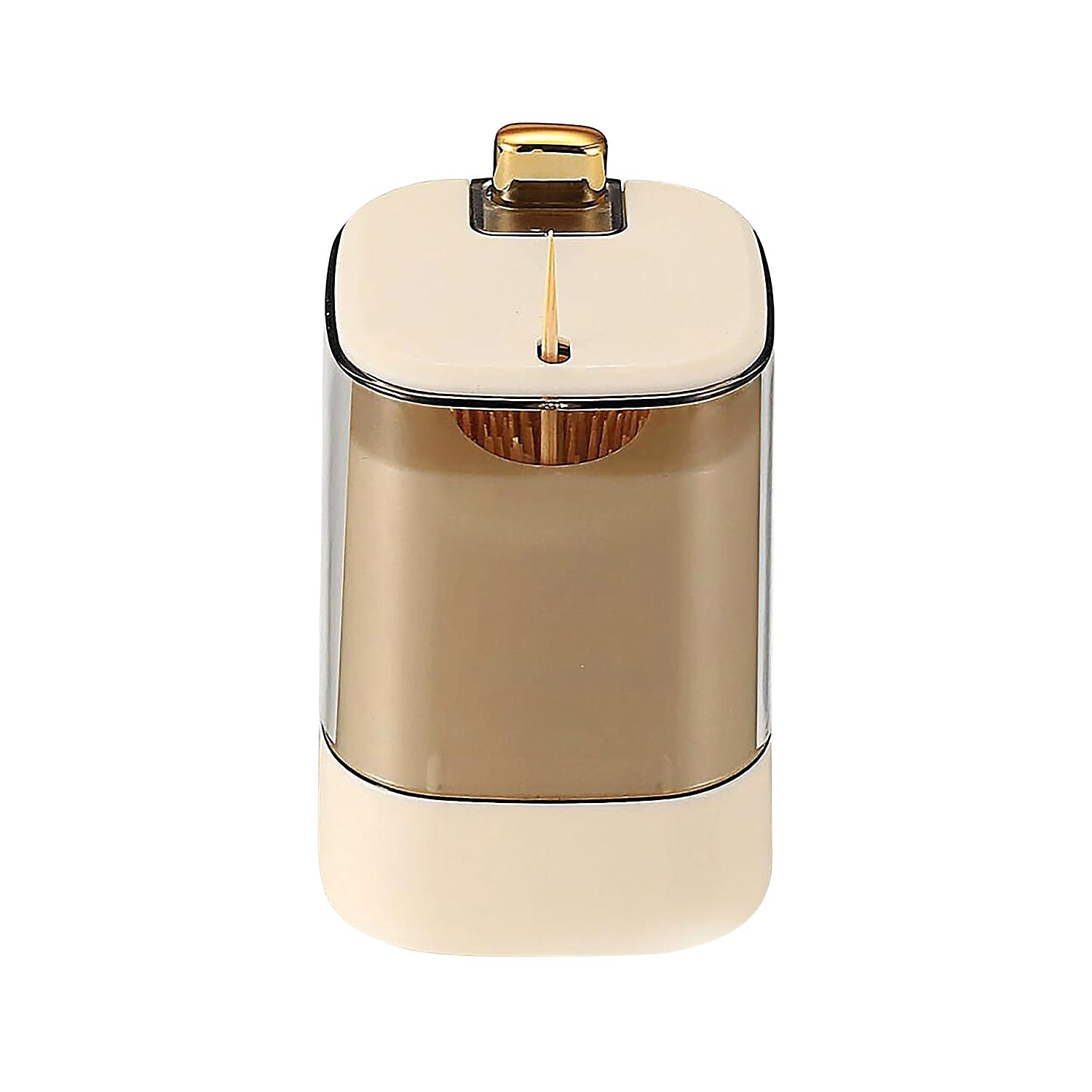 Toothpick Holder Dispensers, Automatic Toothpicks Container, Toothpicks Storage Dispensers Box, for Home Living room Kitchen Restaurant (1 Pc) - infinityexculsivestore.com