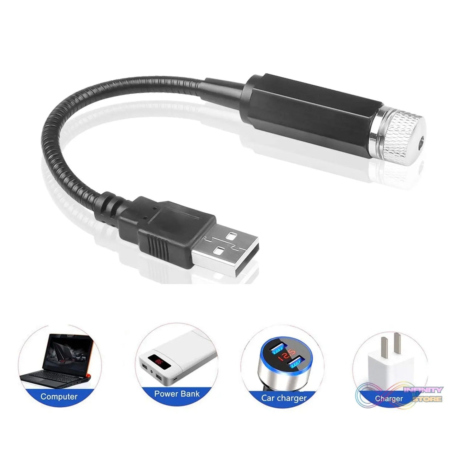 Transform Your Space: Galaxy Night Sky Laser Projector (1 Pc) - infinityexculsivestore.com