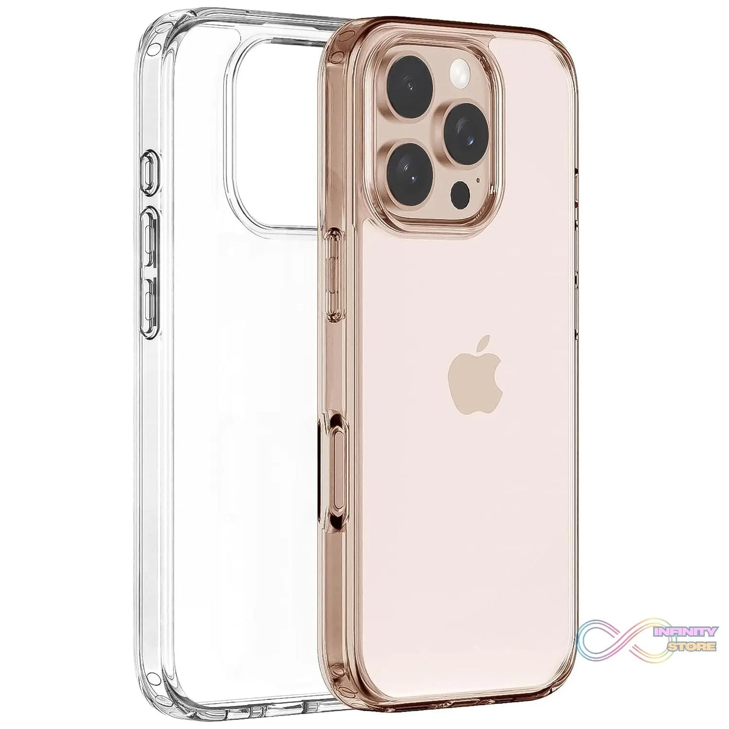 Transparent Hard Case For IPhone 16 Case (1 Pc) - infinityexculsivestore.com