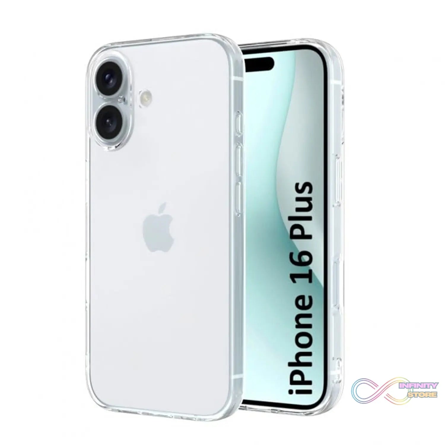Transparent Hard Case For IPhone 16 Case (1 Pc) - infinityexculsivestore.com