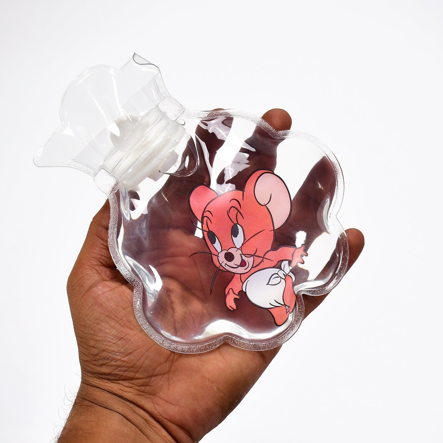 Transparent Multi - Design Hot Water Bag with Cover for Pain Relief - infinityexculsivestore.com
