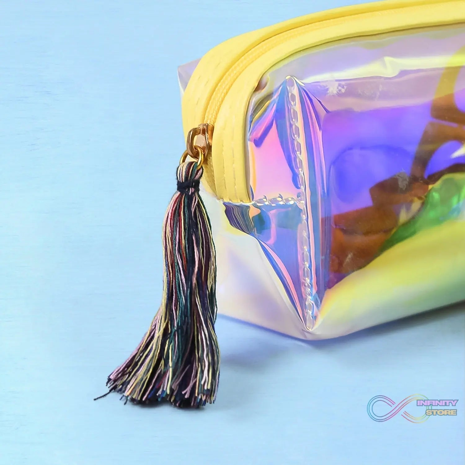 Transparent Pencil Pouch / Case PVC Waterproof Pen Bag (1 Pc) - infinityexculsivestore.com
