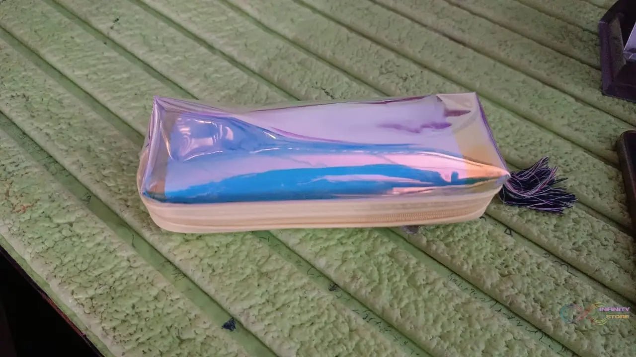 Transparent Pencil Pouch / Case PVC Waterproof Pen Bag (1 Pc) - infinityexculsivestore.com