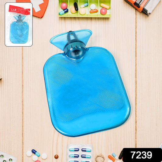 Transparent Personal Care Rubber Hot Water Heating Bag for Pain Relief (Small) - infinityexculsivestore.com