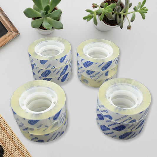 Transparent Tape Refills, Clear Tape, Cello Tape, All - Purpose Transparent Glossy Tape for Office, Home, School - 1.2cm X 30 Meter Per Roll (12 Pc Set) - infinityexculsivestore.com