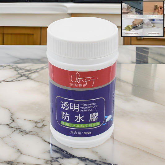 Transparent Waterproof Glue 300g Without Brush (1 pc) - infinityexculsivestore.com