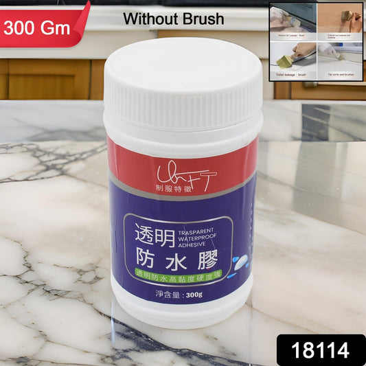 Transparent Waterproof Glue 300g Without Brush (1 pc) - infinityexculsivestore.com