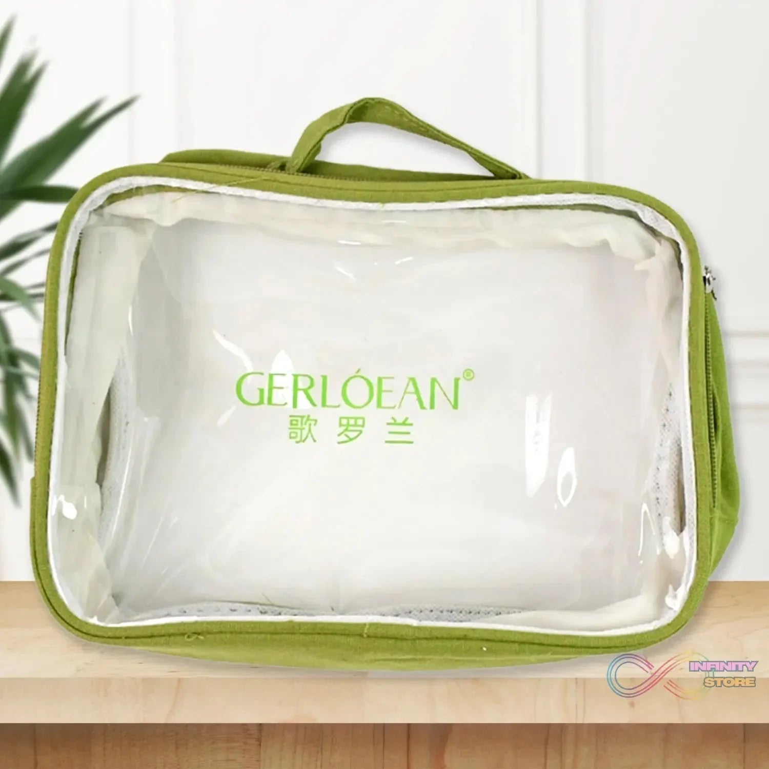 Transparent Zipper Closing Pouch (1 Pc / Big) - infinityexculsivestore.com